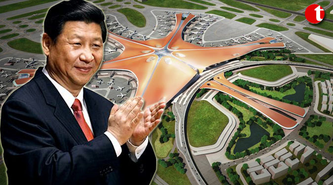 Chinese President Xi Jinping launches China''s new $11bn mega airport