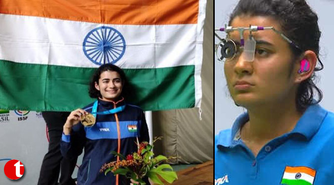 यशस्विनी ने स्वर्ण जीता, भारत के लिये नौंवा ओलंपिक कोटा हासिल किया