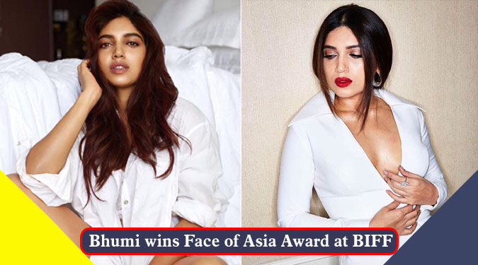 Bhumi wins Face of Asia Award at BIFF