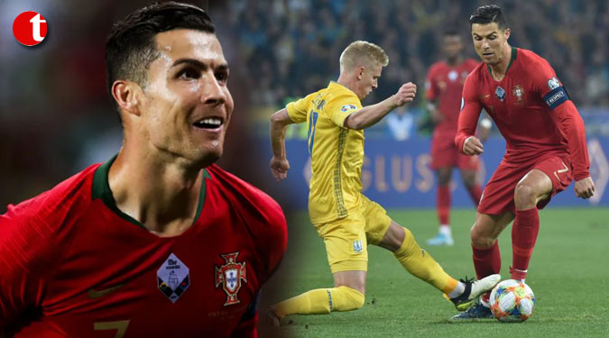 Ronaldo scores 700th career goal as Portugal loses to Ukraine