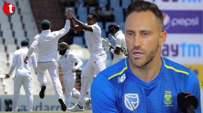 Score heavy in first innings in Ranchi: Faf tells SA batsmen