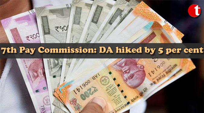 7th Pay Commission: DA hiked by 5 per cent of these govt. employees