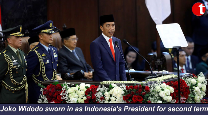 Joko Widodo sworn in as Indonesia’s President for second term