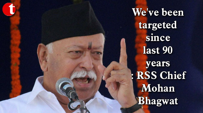 We've been targeted since last 90 years: RSS Chief Mohan Bhagwat