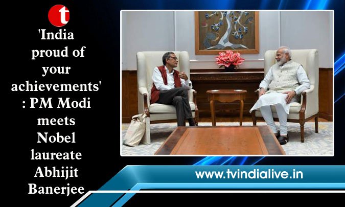‘India proud of your achievements’: PM Modi meets Nobel laureate Abhijit Banerjee
