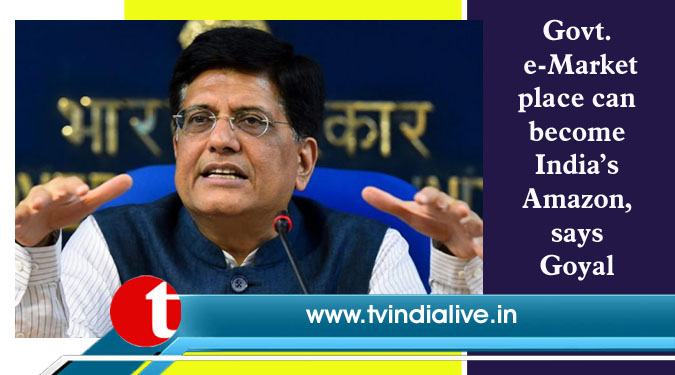 Govt e-Marketplace can become India’s Amazon, says Goyal