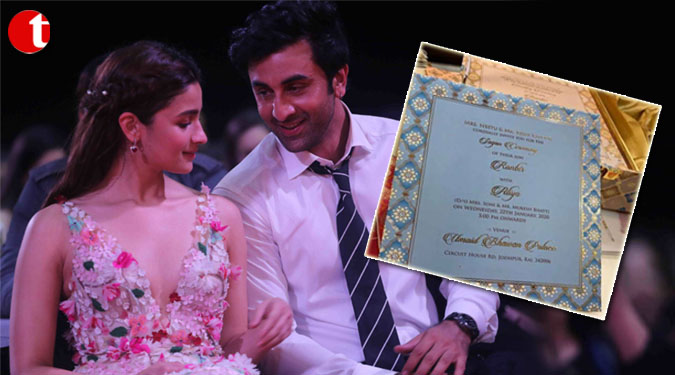 Ranbir-Alia''s fake wedding card goes viral on social media