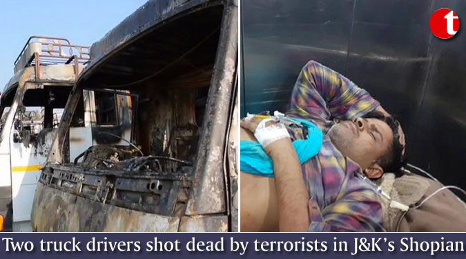 Two truck drivers shot dead by terrorists in J&K’s Shopian