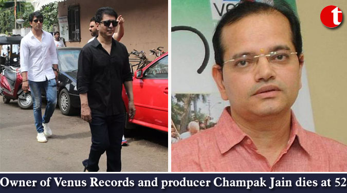 Owner of Venus Records and producer Champak Jain dies at 52