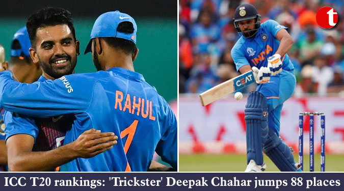 ICC T20 rankings: ‘Trickster’ Deepak Chahar jumps 88 places