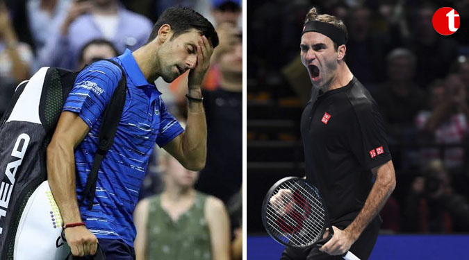Roger Federer ousts Novak Djokovic to reach semis at ATP Finals