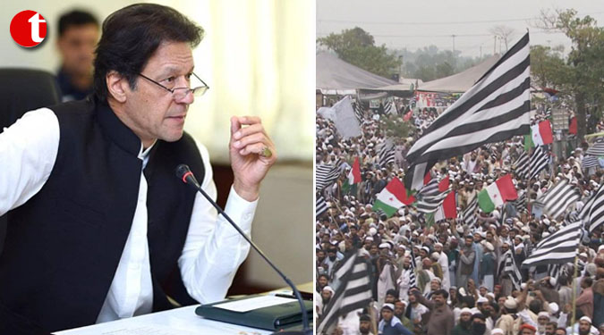 No compromise with opposition over protest: Imran Khan