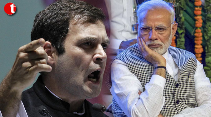 Modi Mandi Aur Musibat: Rahul takes dig at PM Modi over unemployment
