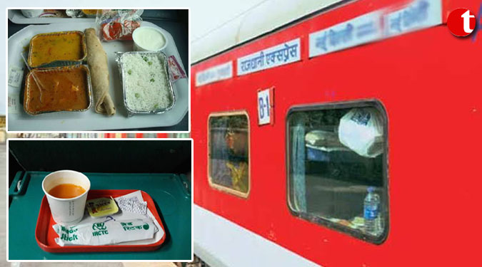 Food, tea to cost more in Rajdhani, Shatabdi, Duranto trains