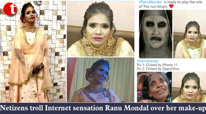 Netizens troll Internet sensation Ranu Mondal over her make-up