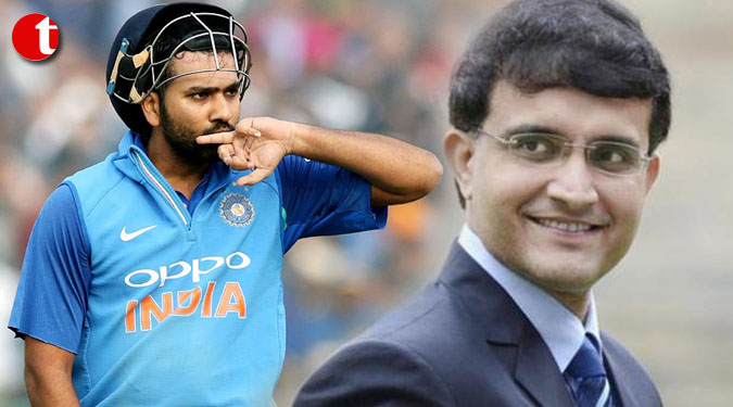 Pollution no problem for Team India, Rohit gives thumbs up to Ganguly