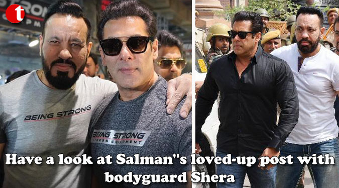 Have a look at Salman''s loved-up post with bodyguard Shera