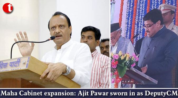 Maha Cabinet expansion: Ajit Pawar sworn in as DyCM