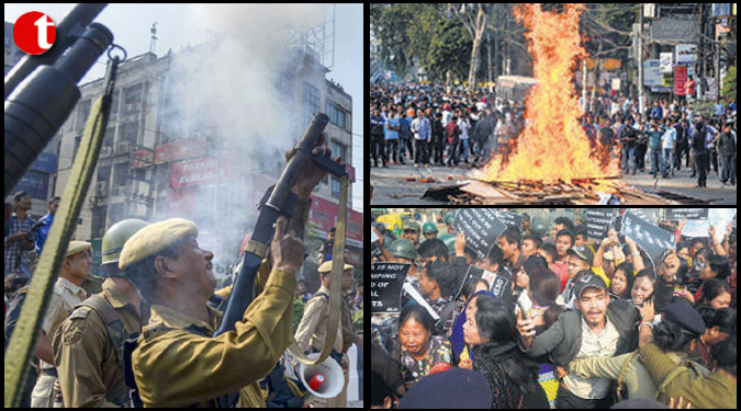 Anti-CAB protests in Assam: Police opens fire on protestors