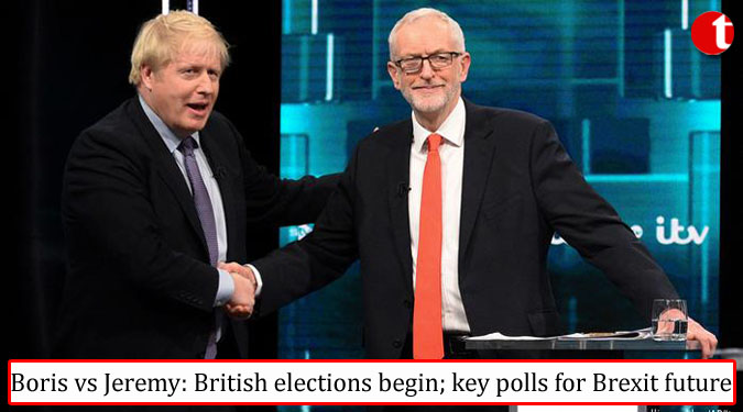 Boris vs Jeremy: British elections begin; key polls for Brexit future