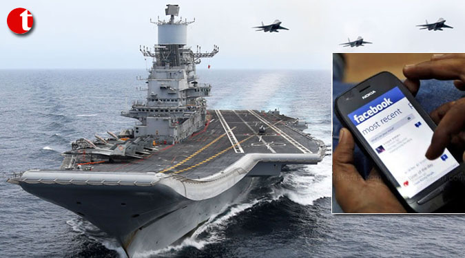 Indian Navy bans Facebook, smartphones within naval areas