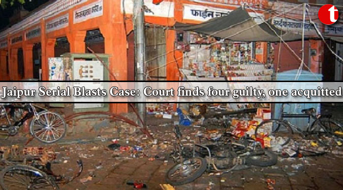 Jaipur Serial Blasts Case: Court finds four guilty, one acquitted