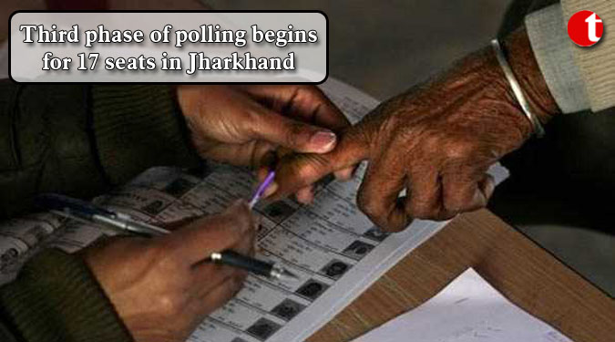 Third phase of polling begins for 17 seats in Jharkhand