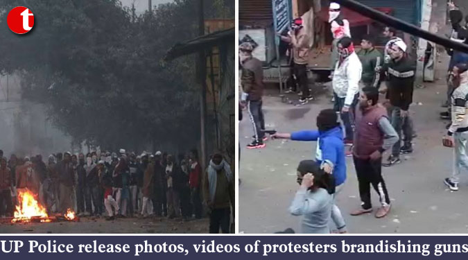 UP Police release photos, videos of protesters brandishing guns