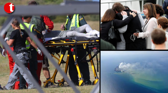 न्यूजीलैंड : व्हाइट आइलैंड में बचाव अभियान जारी, 2 लापता