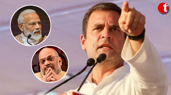 Rahul takes dig at PM Modi, Shah, says their imaginary world troubling the country