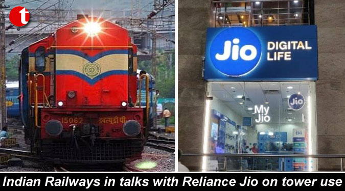 Indian Railways in talks with Reliance Jio on tower use