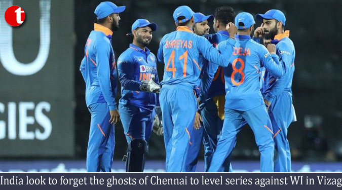 India look to forget the ghosts of Chennai to level series against WI in Vizag