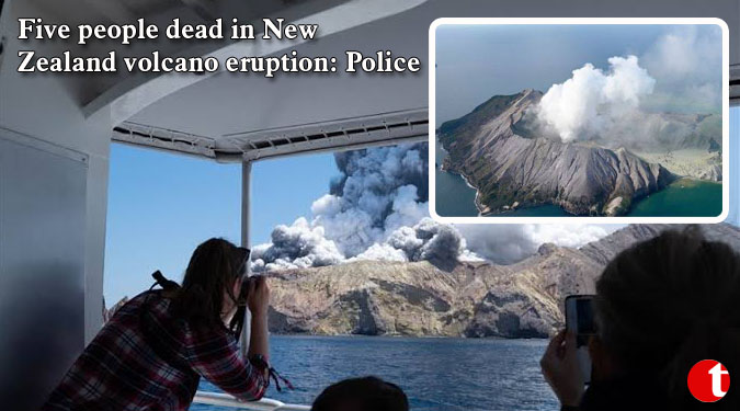 Five people dead in New Zealand volcano eruption: Police