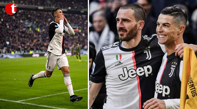 Cristiano Ronaldo”s maiden Serie A hat-trick for Juventus