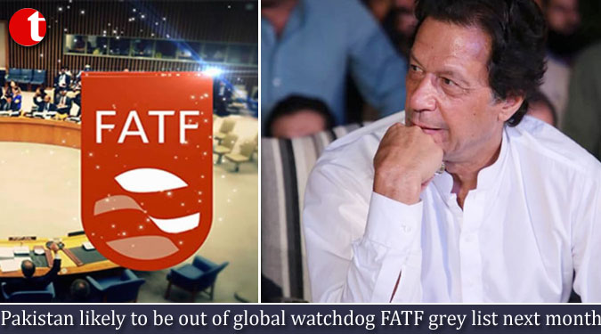 Pakistan likely to be out of global watchdog FATF grey list next month