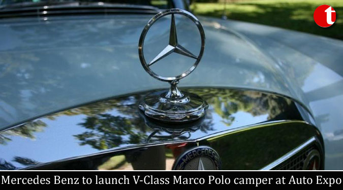 Mercedes Benz to launch V-Class Marco Polo camper at Auto Expo
