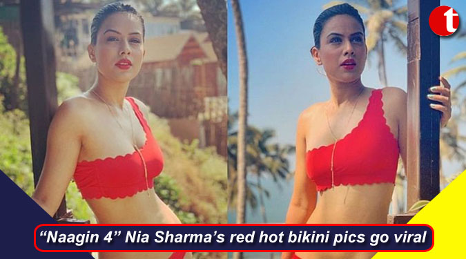 “Naagin 4” Nia Sharma’s red hot bikini pics go viral