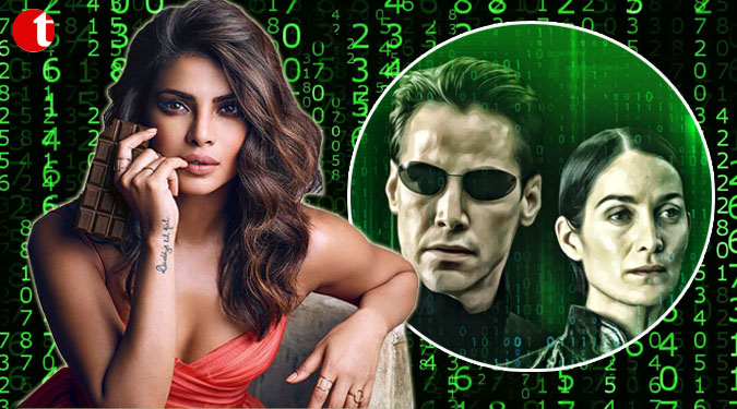Priyanka Chopra Jonas in talks to join Keanu Reeves in ”Matrix 4”