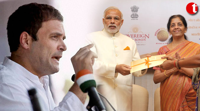 PM, FM have absolutely no idea what to do next on economy: Rahul Gandhi