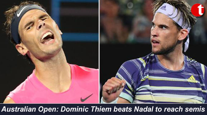Australian Open: Dominic Thiem beats Nadal to reach semis