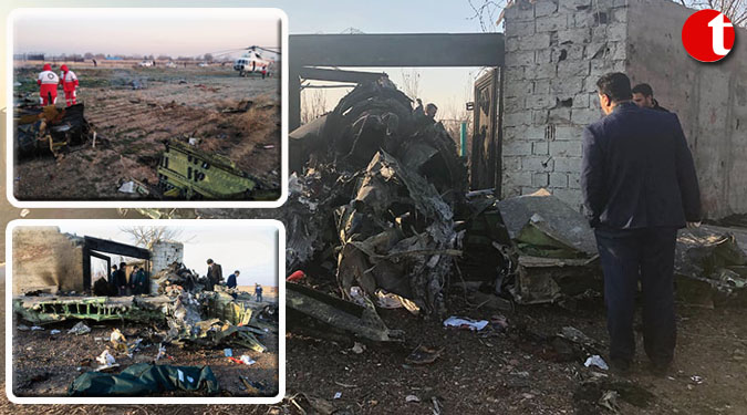 Ukraine plane crashes near Tehran, all 170 on board killed