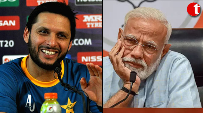 Till Modi”s in power, Indo-Pak relation can”t improve, says Afridi