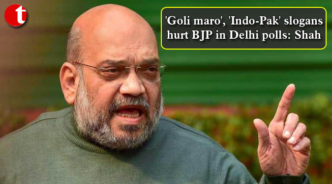 ‘Goli maro’, ‘Indo-Pak’ slogans hurt BJP in Delhi polls: Shah