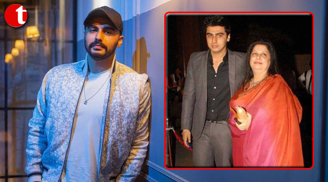 Arjun on mom''s birthday: Wish we had more time together