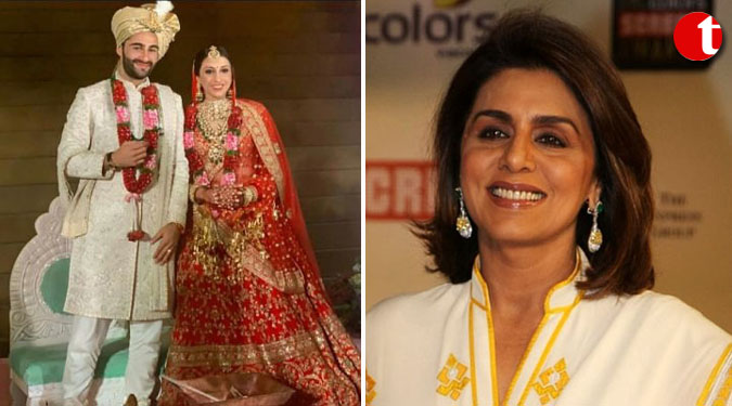 Neetu Kapoor welcomes Armaan Jain's bride Anissa into family