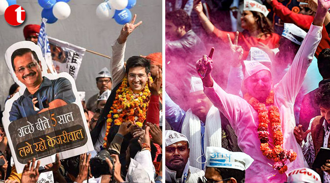 Common Man Kejriwal party wins landslide over Modi’s BJP in Delhi poll