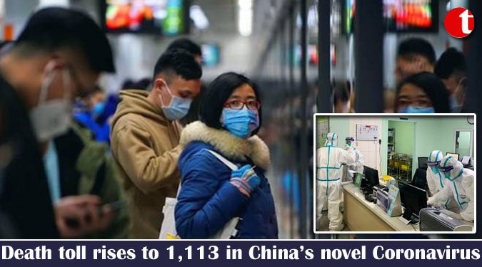 Death toll rises to 1,113 in China’s novel Coronavirus