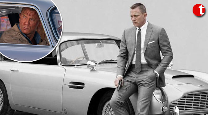Daniel Craig not ”allowed” to drive iconic James Bond car