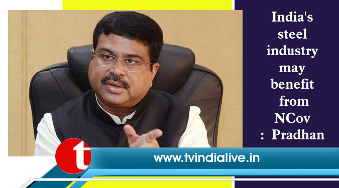 India’s steel industry may benefit from NCov:  Pradhan