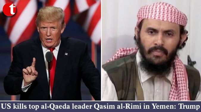 US kills top al-Qaeda leader Qasim al-Rimi in Yemen: Trump